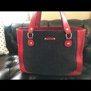 Red and Black Kate Spade ♠️ Bag & Wallet